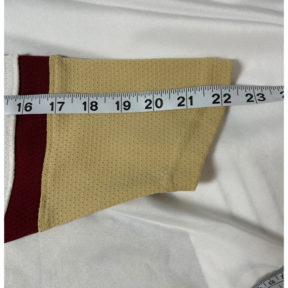 Under Armour Boston College Eagles Hockey East Youth Jersey Gold Loose Fit YMed - Picture 10 of 14